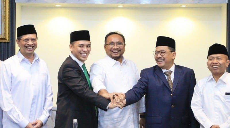 Sertijab Wamenag dari Zainut Tauhid ke Saiful Rahmat