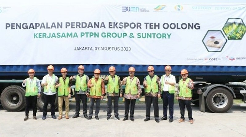 PTPN Group dan Suntory Garuda Buka Pasar Baru, Ekspor Perdana Teh Oolong Indonesia ke Vietnam