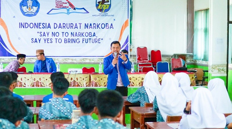 Bersama FKTK, KNPI Kab. Bandung Gelar Seminar Anti Narkoba di MAN 1 Bandung