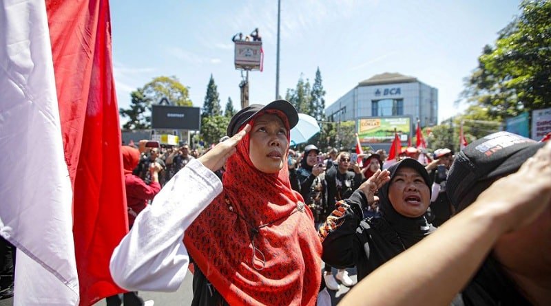 Peringatan HUT RI di Kota Bandung, Aksi 3 Menit untuk Indonesia