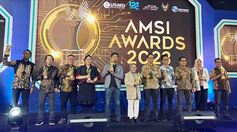 IDC 2023 AMSI | AMSI Awards Beri Apresiasi 12 Media Online