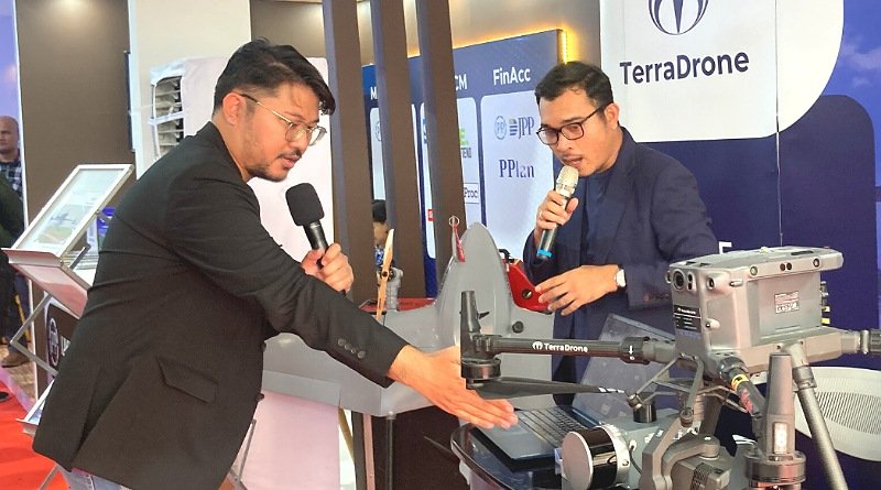 Rayakan 70th PT PP, Terra Drone Indonesia Berpartisipasi di Acara Pameran Inovasi Teknologi PT PP 2023