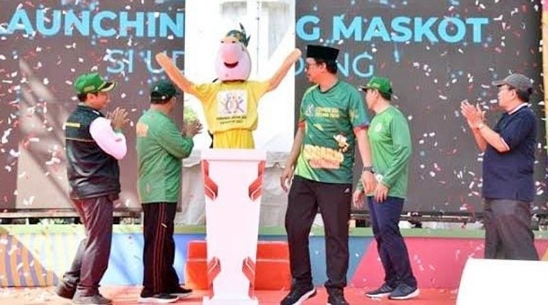 Bupati Sidoarjo Kenalkan Si Udeng Maskot Porprov Jatim 2023