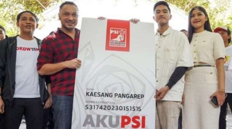 Pengamat: Ada Jokowi Dibalik Bergabungnya Kaesang ke PSI