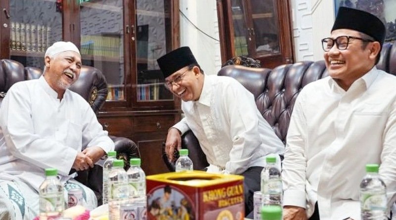 AMIN Didoakan Sesepuh Ponpes Sidogiri Pasuruan Menang Pilpres 2024