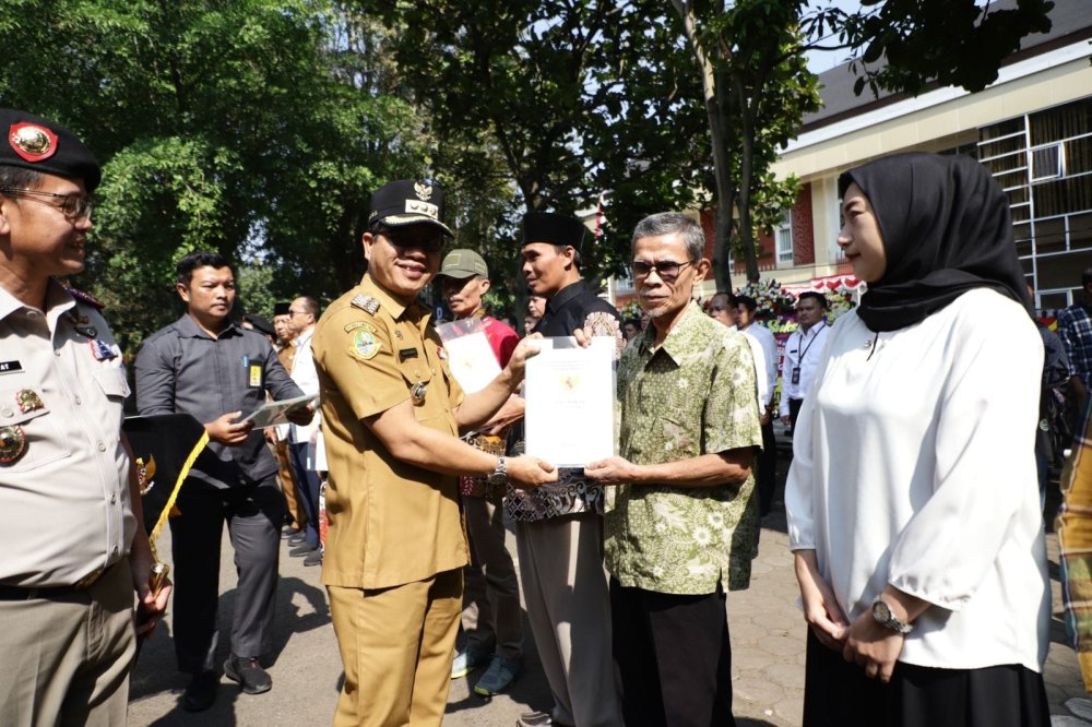 Peringati HANTARU ke-63, Bupati DS : Pentingnya Kolaborasi dan Sinergi Dalam Program Kementerian ATR/BPN