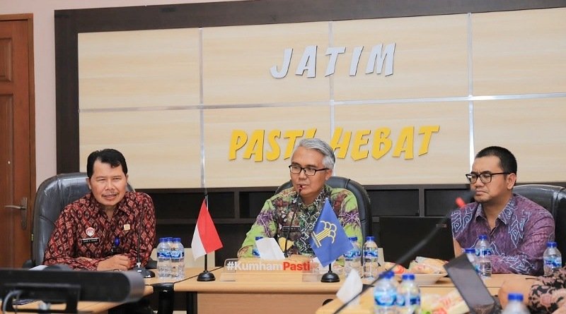 Biro Umum Apresiasi Pengelolaan Arsip di Kemenkumham Jatim