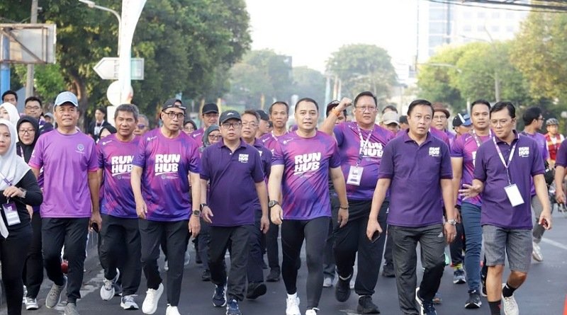 Pemkot Surabaya dan Kemenhub Gelar RUN HUB 2023 Diikuti Ribuan Pelari
