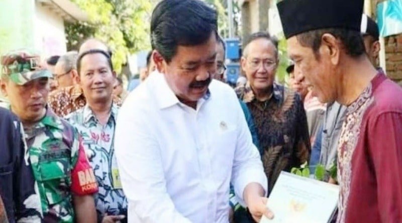 Pastikan Kelancaran Proses Sertifikasi Tanah, Hadi Tjahjanto Kunjungi Desa Sedati Gede Sidoarjo