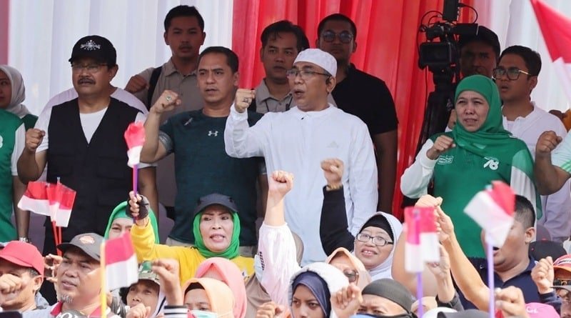 Lepas Jalan Santai Hari Santri Nasional 2023, Gus Yahya : Jihad Santri Jayakan Negeri