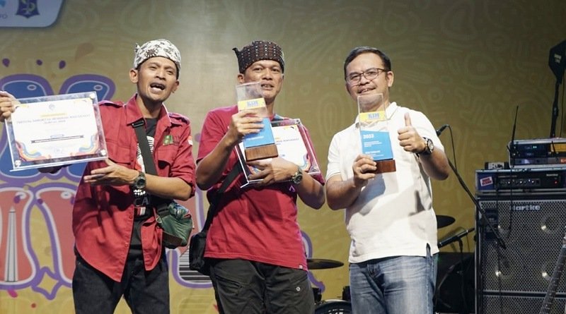 KIM Cerdas Tarumajaya Kabupaten Bandung Sabet Dua Penghargaan Bergengsi di KIM Festival 2023