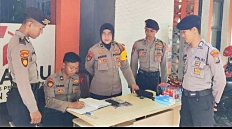 Tingkatkan Pengawasan, Polresta Sidoarjo Patroli di Kantor KPU dan Bawaslu