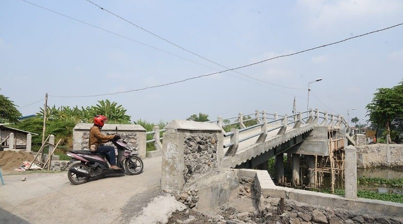 Proyek Betonisasi Ruas Jalan Kwangsan Sedati Sudah Rampung 100 Persen