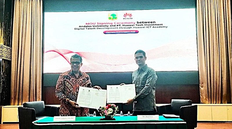 Huawei ICT Academy Tingkatkan Kapasitas Digital Universitas Andalas