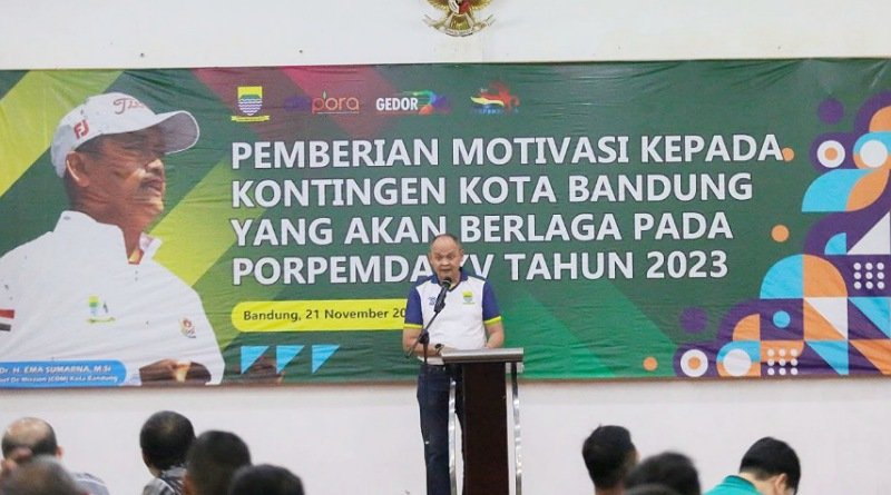 Ema Sumarna Suntik Semangat Atlet, Kota Bandung Optimis Juara Umum Porpemda XV Jabar
