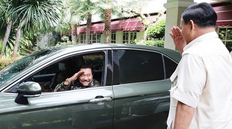 Pakar Intelejen AM Hendropriyono Sambangi Kantor Kemenhan Prabowo Subianto, Ada Apa Ya?