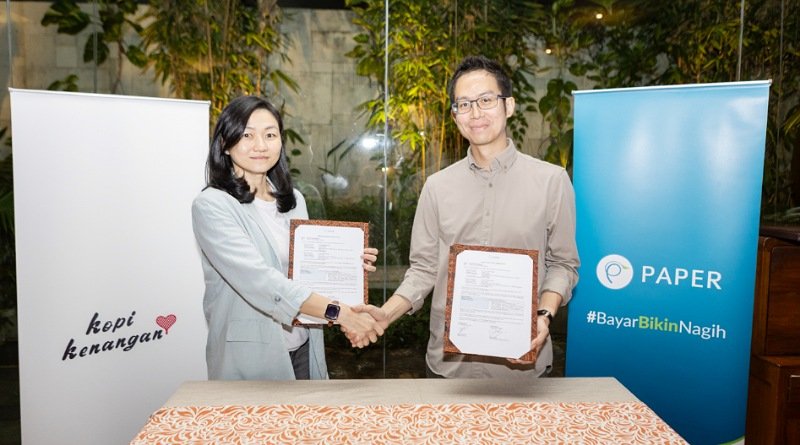 Paper.id Resmi Digaet Kopi Kenangan, Wujudkan Digitalisasi Sistem Operasi yang Lebih Efektif