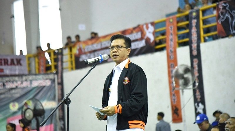 Bupati Dadang Supriatna Buka Kejuaraan Tarung Derajat yang Diikuti 30 Satlat se-Kab. Bandung