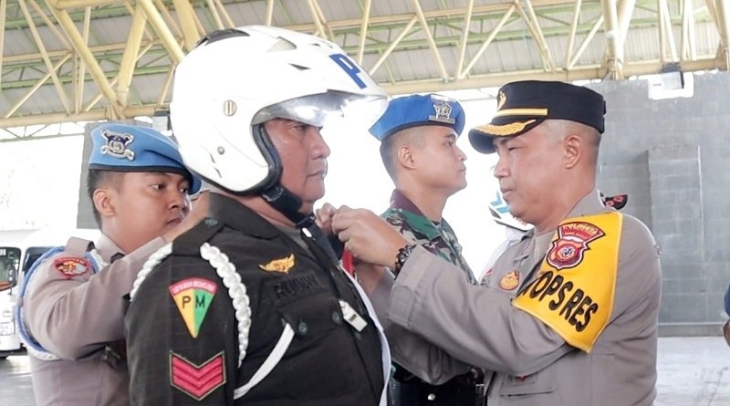 1.309 Personil Gabungan Siap Amankan Libur Natal 2023 dan Malam Tahun Baru 2024