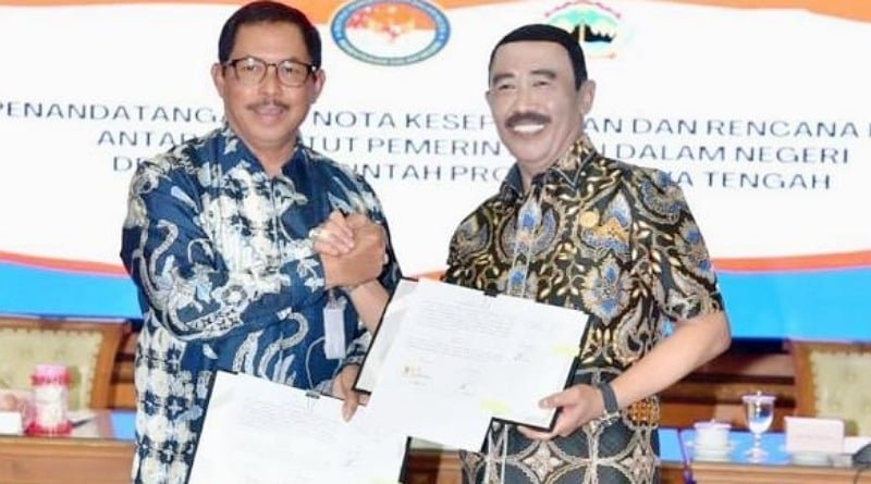 Terkait Pelaksanaan BKP, IPDN dan Pemprov Jateng Tanda Tangani Kesepakatan Bersama