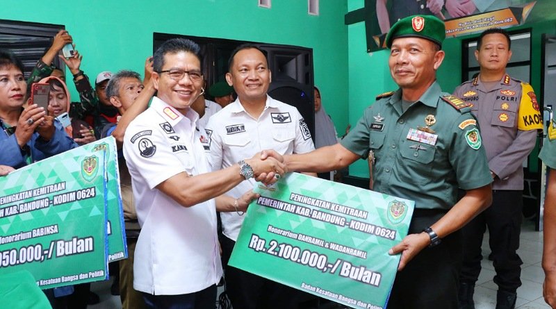 Wow! Setiap Danramil Dapat Insentif Rp 2,1 Juta dan Babinsa Rp 1 Juta dari Pemkab Bandung