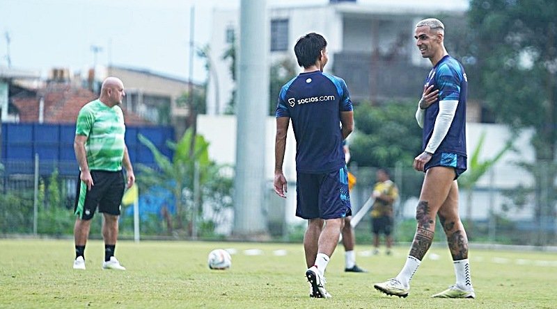 Hadapi Persis Solo, Pemain Persib Tingkatkan Latihan Fisik