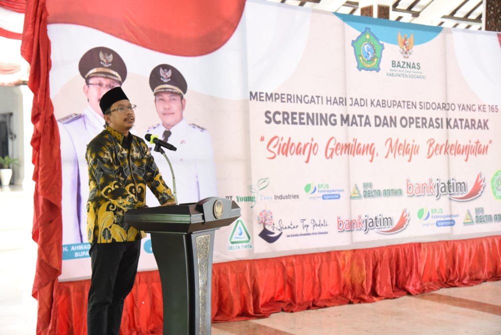 Pemkab Sidoarjo Gelar Screening Mata Dan Operasi Katarak Gratis