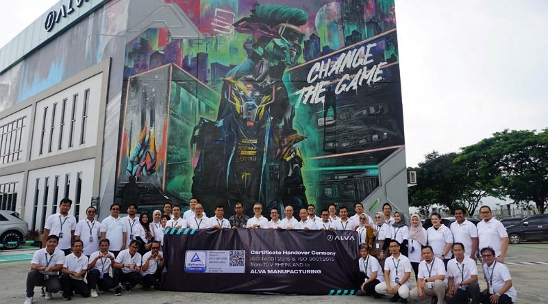 ALVA Jadi Manufaktur E2V yang Berhasil Mendapatkan ISO 9001 dan ISO 14001