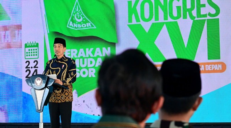 Presiden Apresiasi GP Ansor dan Ajak Rakyat Jaga Persatuan Jelang Pemilu 2024