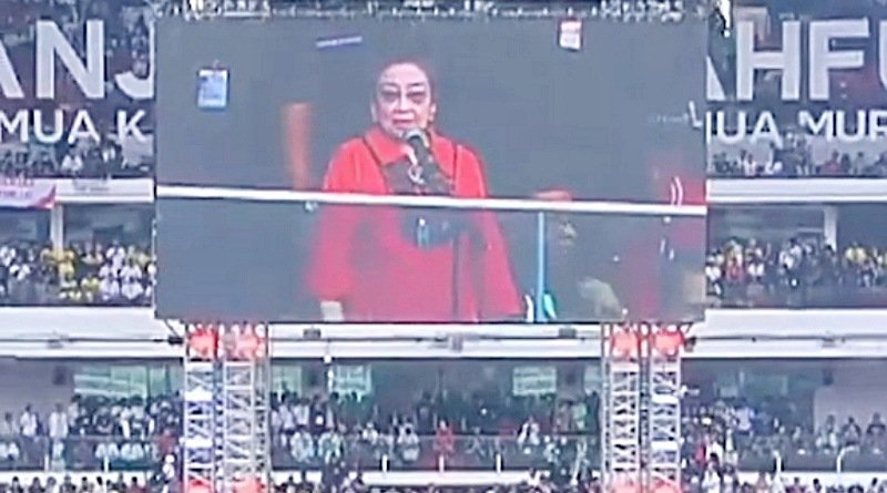 Kampanye di GBK, Megawati Kritik KPU dan Bawaslu