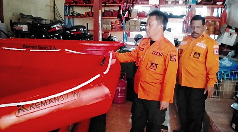 Jelang Pemilu 14 Februari 2024, BPBD Kab. Bandung Distribusikan Peralatan Kebencanaan
