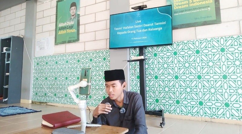 Pondok Pesantren Daarut Tarmizi Gelar Tasmi' Hafalan Al-Qur'an via Video Call