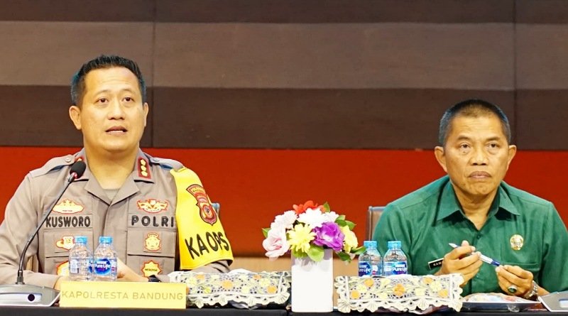 Polresta Bandung Gelar Rakor Pengamanan BRI Liga 1 Laga Persib vs Persija