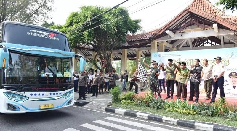 Pemkab Sidoarjo Buka Mudik Gratis 2024, Ini Syarat dan Kota Tujuannya