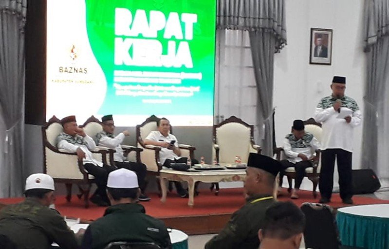 BAZNAS Kabupaten Sumedang Gelar Rapat Kerja Tahun 2024