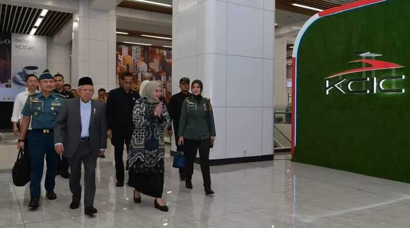 Wapres Ma'ruf Amin Sejumlah Sejumlah Kegiatan di Bandung