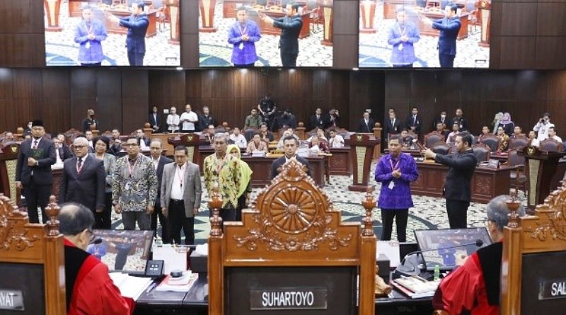 Mahkamah Konstitusi Membahas Pelanggaran TSM dalam PHPU Presiden