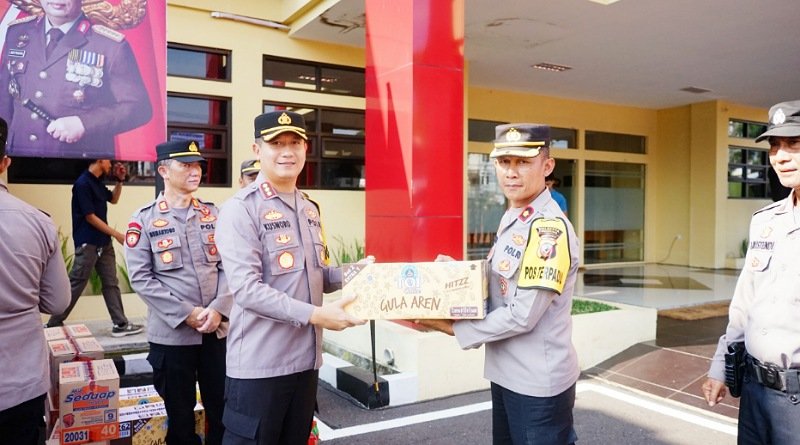Polresta Bandung Gelar Apel Kesiapan dan Pendistribusian Dukungan Anggaran