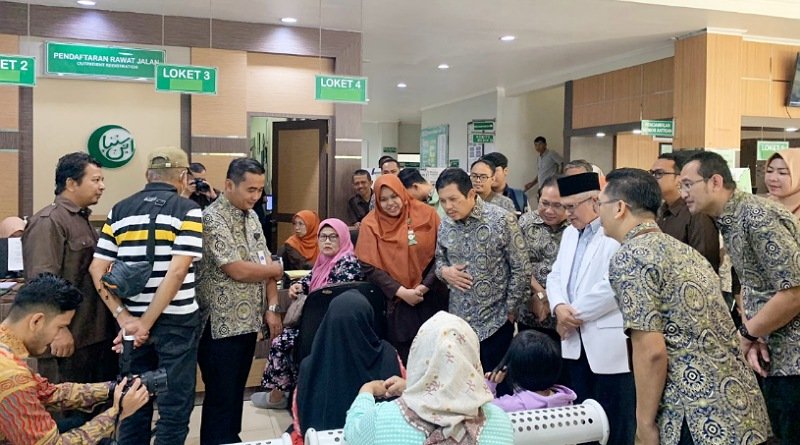 Dirut BPJS Kesehatan Tinjau Layanan JKN di RSI Ibnu Sina Bukittinggi, Ini Tujuannya