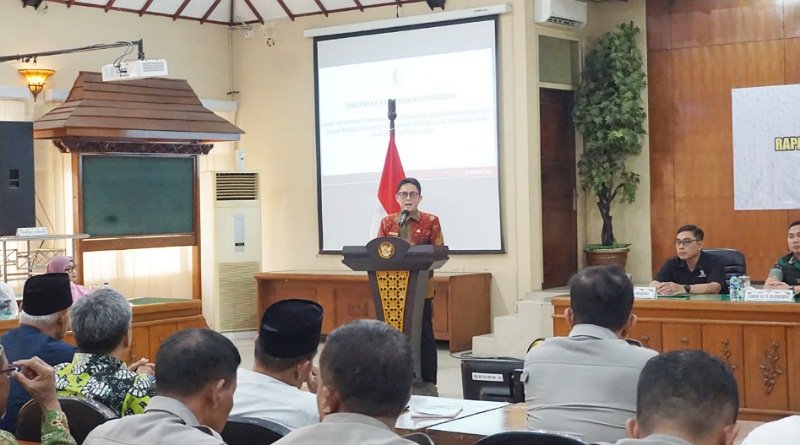 Antisipasi Kerawanan Sosial di Idul Fitri, Bakesbangpol Bojonegoro Gelar Rapat Gabungan