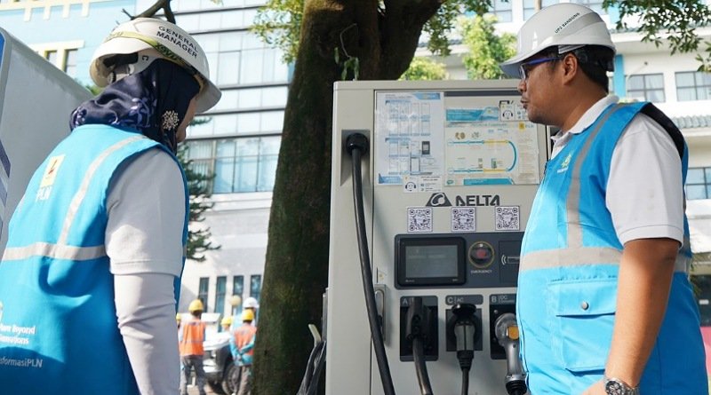 GM PLN Jabar Lakukan Inspeksi, Pastikan SPKLU Siap Layani Pemudik
