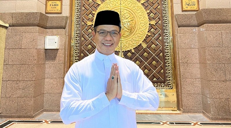 Dari Masjidil Haram Mekkah, Kang DS Ucapkan Selamat Idulfitri 1 Syawal 1445 Hijriah