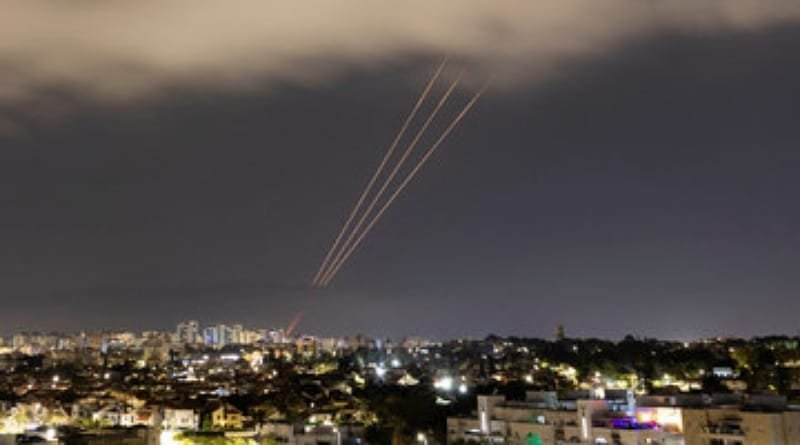 Reaksi Terhadap Drone Iran, Serangan Rudal Terhadap Israel