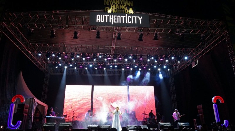 Kolaborasi Kedua Authenticity Ramaikan Nyanyian Riang Gembira Palembang