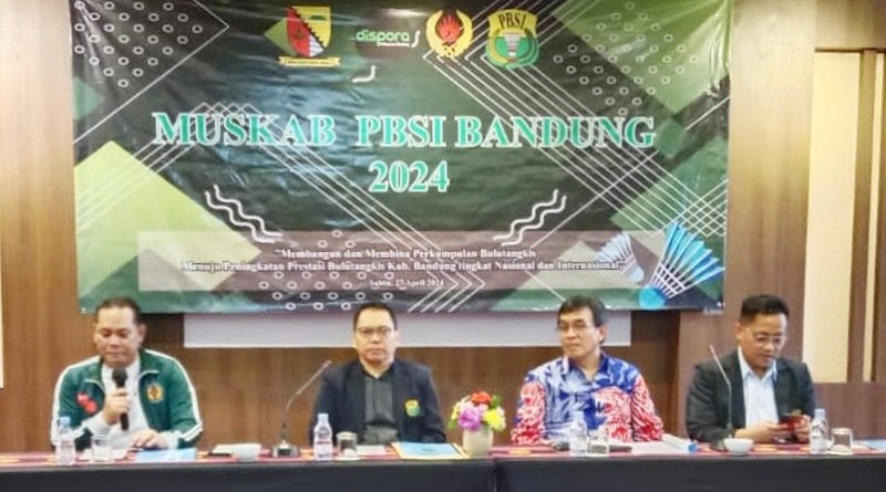 PBSI Kab. Bandung Gelar Muskab, Ini Harapan Ketua Umum KONI Yana Suryana