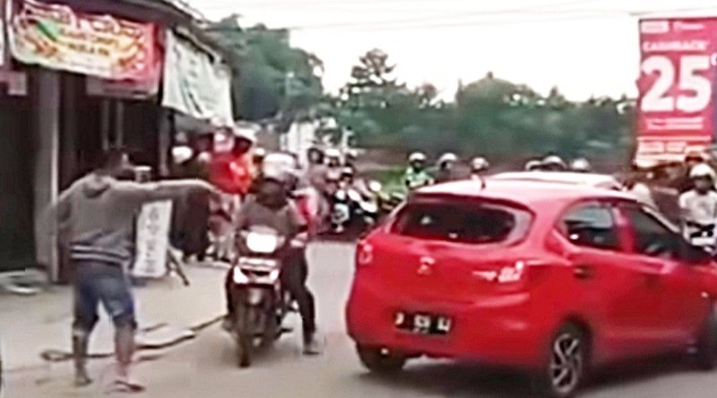 Todongkan "Pistol" ke Pengendara Lain di Jalan Rancamanyar, Pelaku Berhasil Ditangkap Polisi