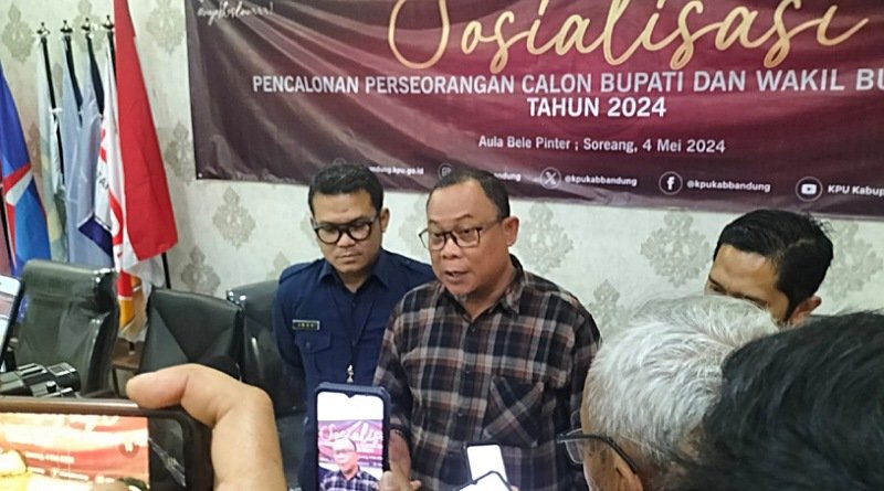 KPU Sosialisasikan Tahapan Pencalonan Cabup dan Cawabup Bandung Jalur Perseorangan