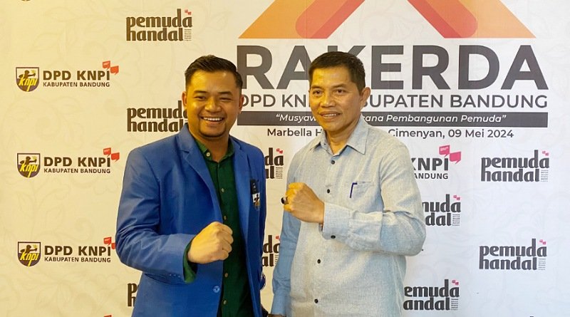 Rakerda KNPI Kab. Bandung, Rifki Fauzi Tekankan Pentingnya Kerjasama dan Semangat Kolektif