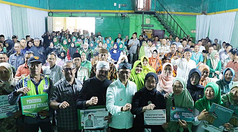 Warga Desa Langensari Apresiasi 13 Program Prioritas Bupati Dadang Supriatna
