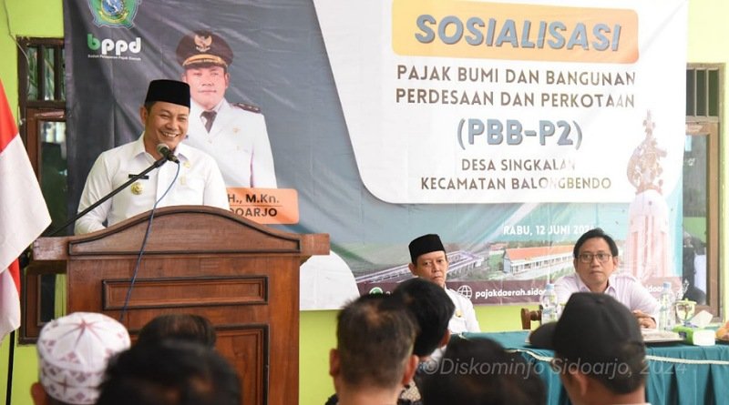 Bebaskan Denda Pajak sampai 27 September, Plt Bupati Subandi Ajak Dukung Berbagai Pembangunan Sidoarjo